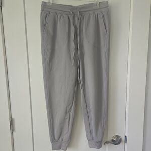 Rachel Zoe Gray Joggers with Elastic Waistband